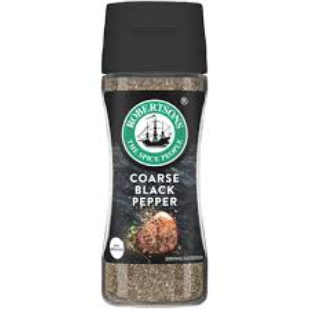 ROBS COARSE BLACK PEPPER 52G